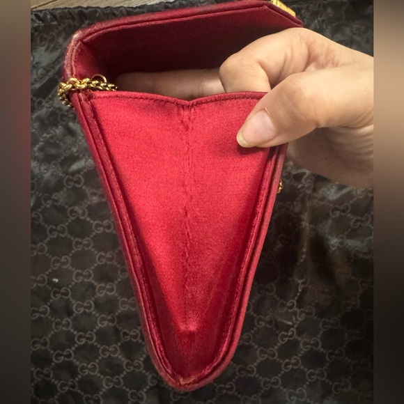 Vintage Gucci Rare Velvet Handbag - Picture 9 of 14